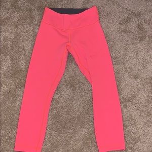 Lululemon Reversible Wunder Under Crops